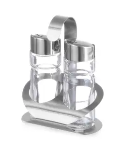 Condiment set 2-piece - pepper, salt