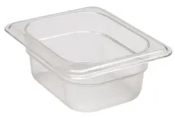 Kantin GN 1/8 Polykarbonat Transparent Cambro Camwear