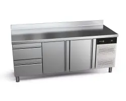 Kylbänk med lådor - välj antal lådor - Concept - 1792x700x850mm - Fagor