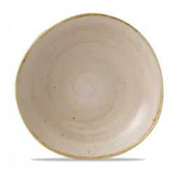 Churchill Stonecast Nutmeg Cream Round Trace Bowl 25,3cm