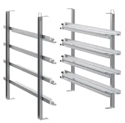 GEJDERSTEGAR FÖR 6 GN 1/1 OCH 400X600MM - Zanussi