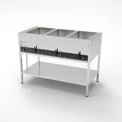 Kokeri 3 bassänger på benstativ - Elektrotermo