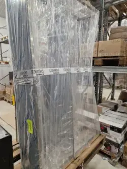 Dubbel överhylla för montage på bänk, 1600x300