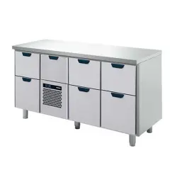 Barkylbänk Porkka med 7 lådor - 1660x550