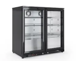 Backbar svart 2 dörr - 925x565x800mm - Fagor