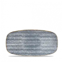 Churchill Studio Prints Slate Blue Chefs Oblong Tallrik 29,8x15,3cm