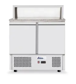 Pizza counter 2 doors - 900x700x1100 mm 230V 250W