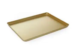 Displaybricka 400x300 mm - Aluminium Gold