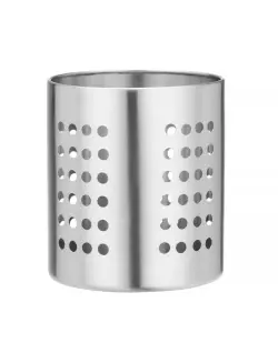 Bestickhållare, rostfri, Ø110mm