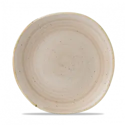 Churchill Stonecast Nutmeg Cream Round Trace Tallrik 26,4cm