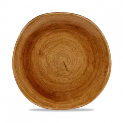 Churchill Stonecast Patina Vintage Copper Round Trace Tallrik 26,4cm