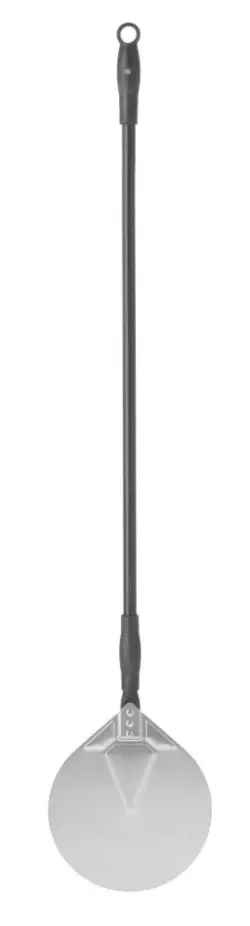 Pizza scoop - round s.s. 230x1200 mm