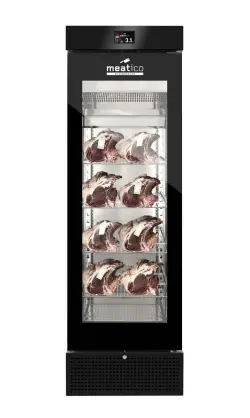 Köttmörningskyl 400 - Meat Black, Meatico, 600x600x1935mm