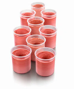 Pacosseringsbägare 6-pack - Syntetiska bägare