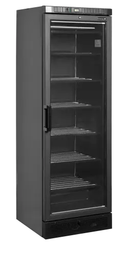 Displayfrys UFSC371G Black, Tefcold, 595x640x1840mm