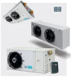 Kylaggregat - Splitsystem 25-30m3 vid +5C, Kide