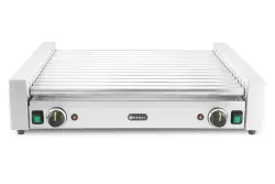 Rullgrill XL med 14 rullar, 2 zoner, rostfria rollers, 732x590x168mm