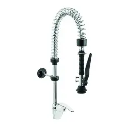 Bänkmonterad förspolningsdusch med blandare, låg modell