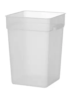 Livsmedelsbehållare med gradering, HENDI, 20,8 l, 290x290x(H)400 mm