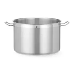Mellanhög gryta utan lock, HENDI Profi Line, 23,2L, Ø360x(H)230 mm, rund