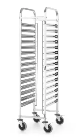 Avplockningsvagn, HENDI, Kitchen Line, GN 1/1, silver, 380x550x(H)1705 mm