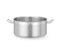 Låg gryta utan lock, HENDI Profi Line, 12L, Ø320x(H)150 mm, rund