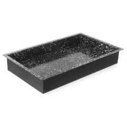 Ugnsform GN 1/1 CONVECTOMAT CLASSIC, HENDI, svart, 530x325x(H)80 mm