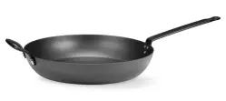 Stekpanna i kolstål, HENDI, Ø327x593 mm