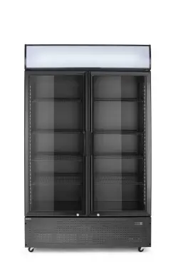 Backbar kylskåp med belyst panel, dubbla dörrar, Arktic, 512 L, 1120x585x(H)1900 mm