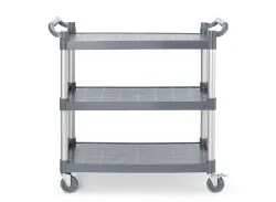 Serveringsvagn 3 hyllor, AmerBox, stor, 1010x500x(H)960 mm