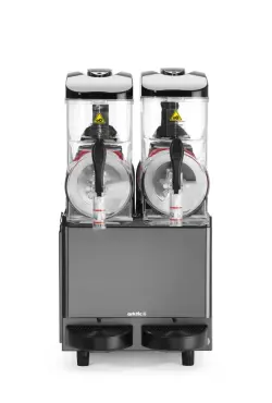 Slushmaskin 2x12L, Arktic, svart, 220–240V/710W, 415x507x(H)810 mm