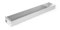 Bakplåt med löstagbar sidokant, HENDI, 580 x 100 x 50 mm