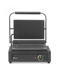 Klämgrill svart, 430x375x216mm, 230V/2,2kW