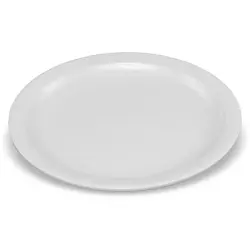 Carlisle Kingline™ Melamintallrik, 18cm, vit