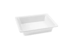 GN-kantin slim 1/2 melamin i vitt - olika storlekar