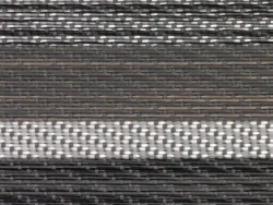Bordstablett 45 x 30 cm PVC/polyester – brun/svart