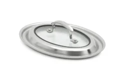 Miramar glaslock för 10-tums oval au gratin-panna