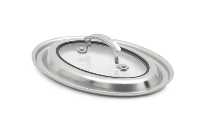 Miramar glaslock för 10-tums oval au gratin-panna
