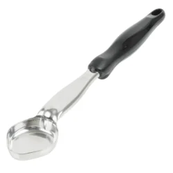 Spoodle serveringssked oval rostfri heldragen med svart nylonhandtag