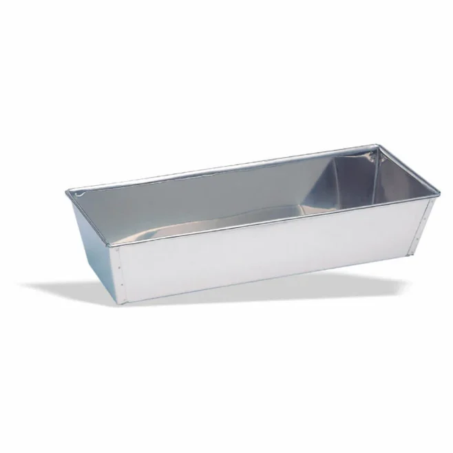 Bröd- och kakform 40 x 13 cm rostfritt stål