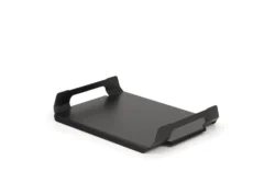 Buffébricka GN 1/1 svart med 90° handtag