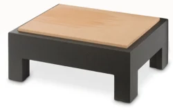 Skärbräda med träbas 29,2x18,7x22 cm