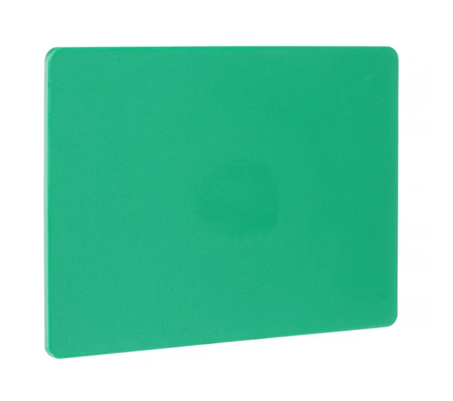 Skärbräda HACCP 450x300x10mm, HENDI, rektangulär Grön