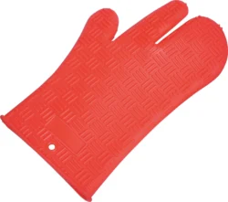 Ugnsvante 30 cm silikon röd