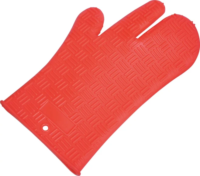 Ugnsvante 30 cm silikon röd