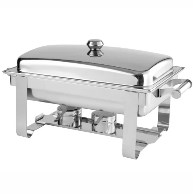 Chafing dish med lock komplett set