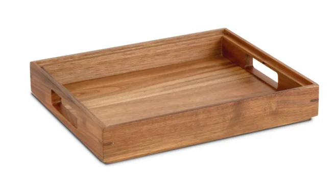 Serveringsbricka Trä 45x35x6 cm