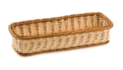 Bestickhållare polypropen ljusbrun 30 x 11 cm