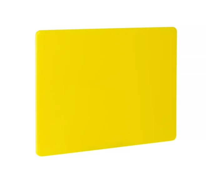 Skärbräda HACCP GN 1/2, HENDI, 325x265x10 mm, rektangulär Gul