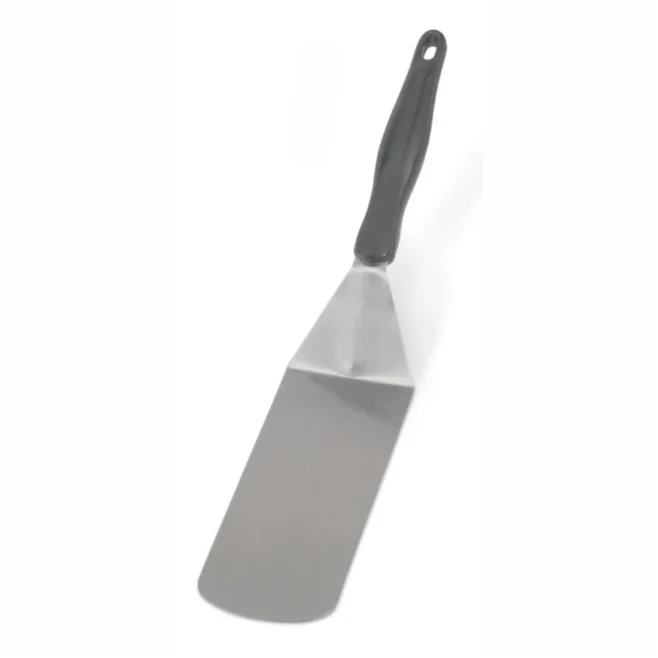 Hamburgerstekspade kraftig flexibel med svart Ergo Grip